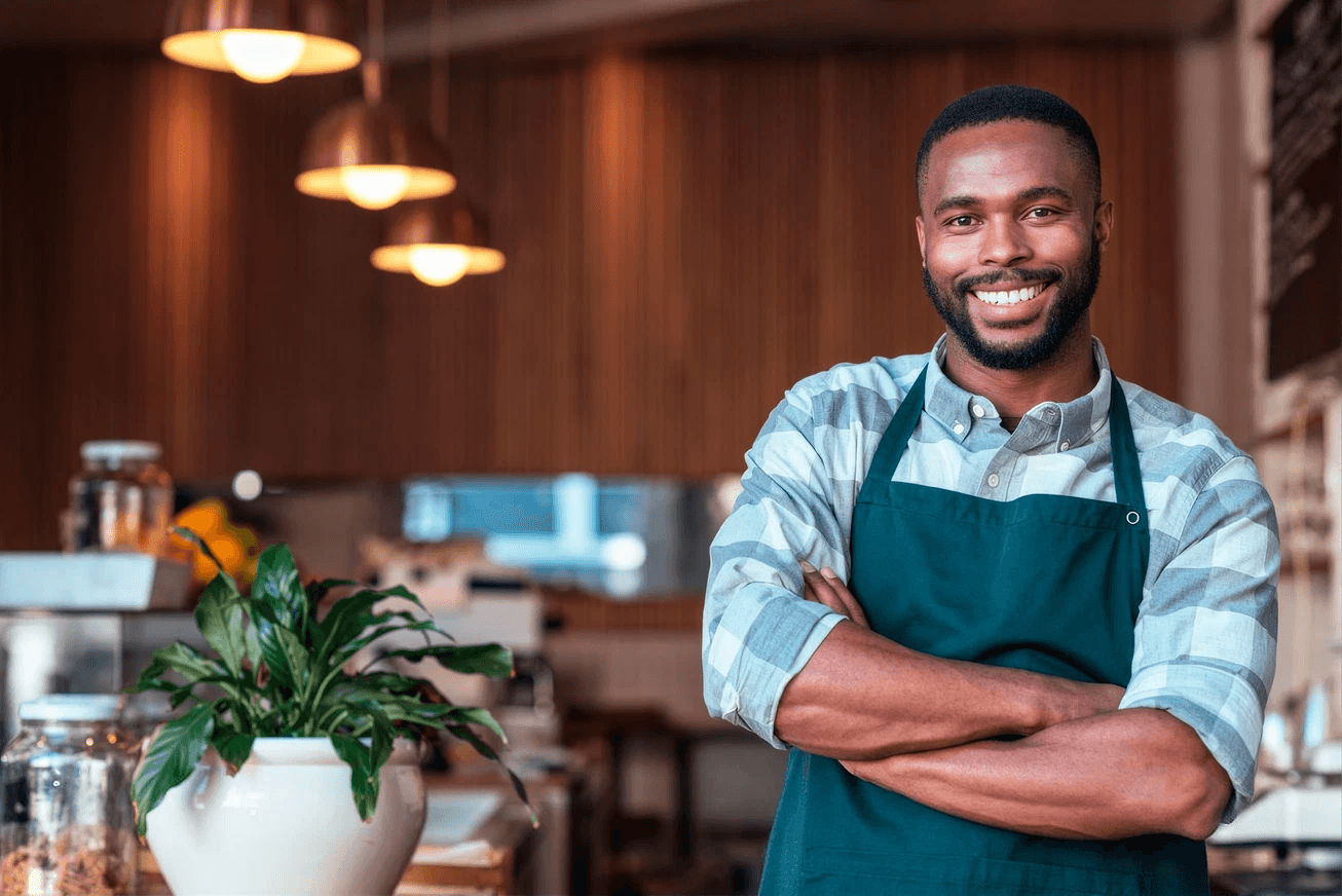 Business owner ready to ship with Cable